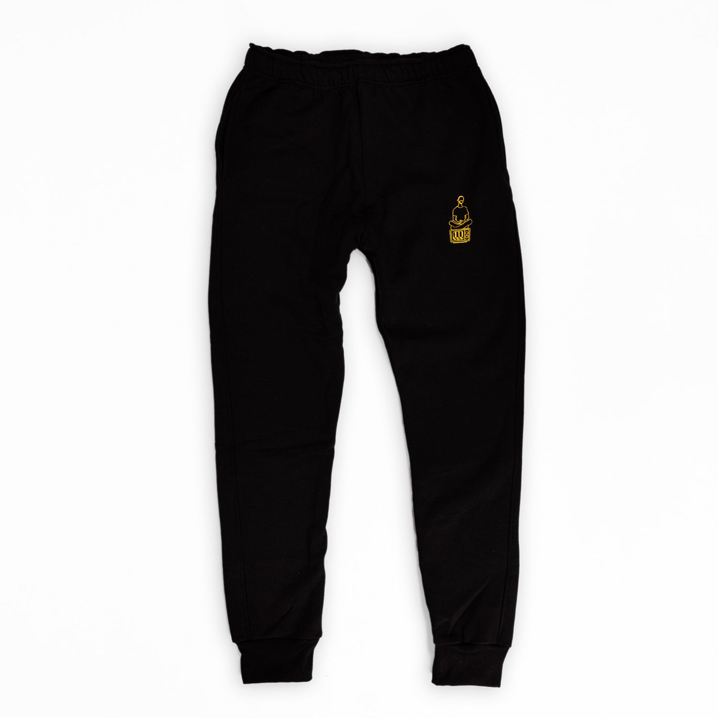 Emboridered Joggers