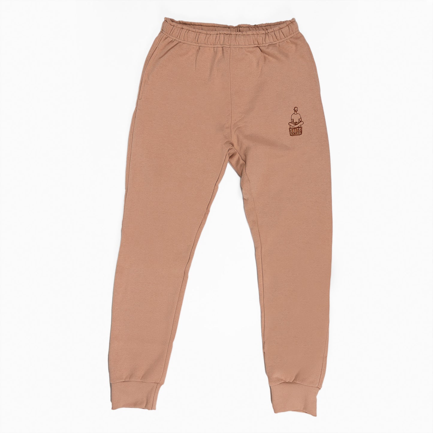 Emboridered Joggers