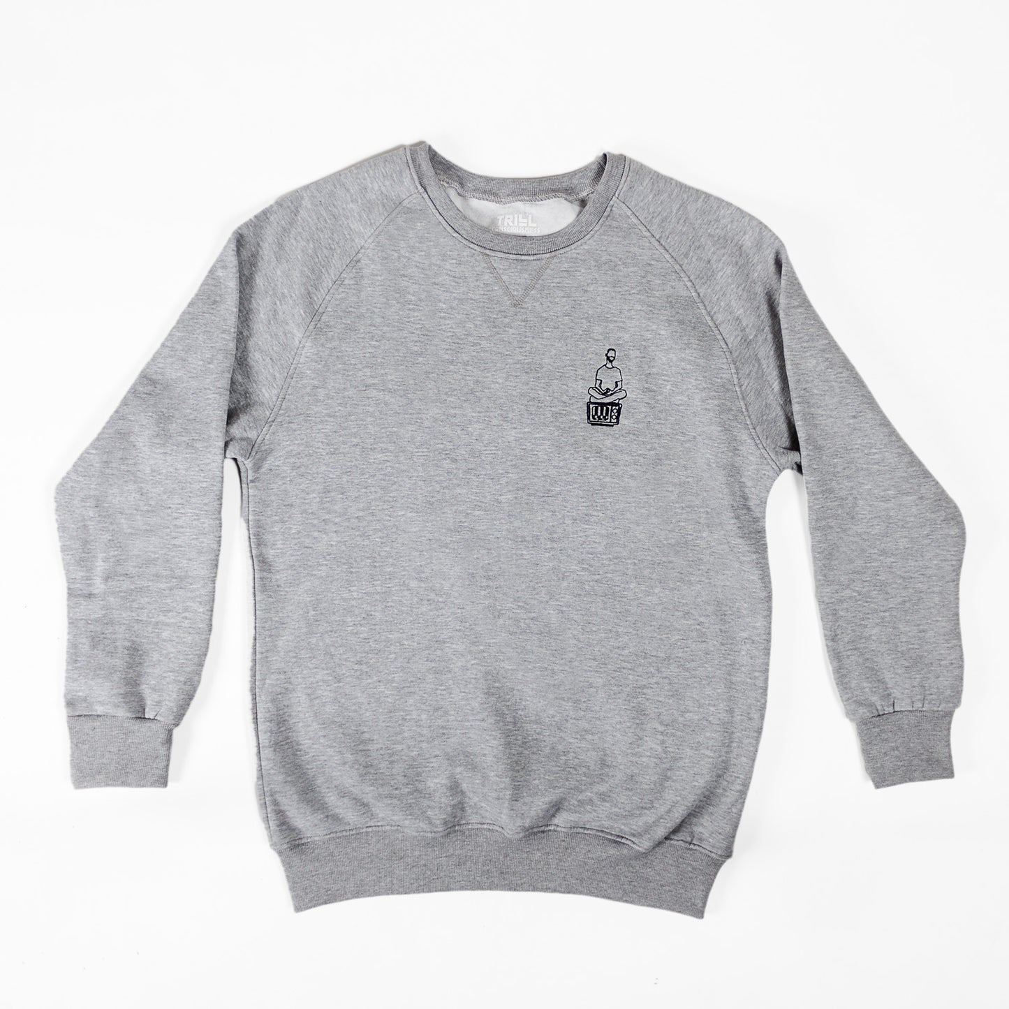 Embroidered Crewneck Sweater