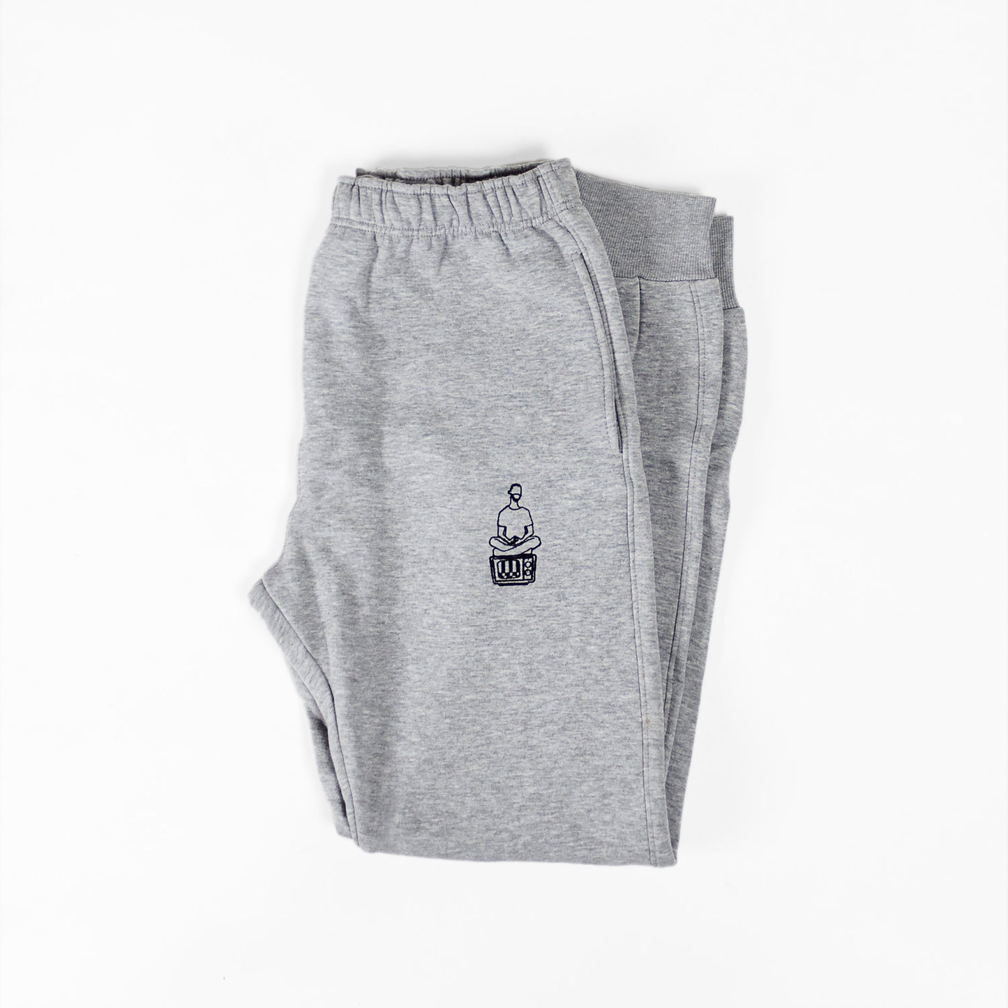 Emboridered Joggers