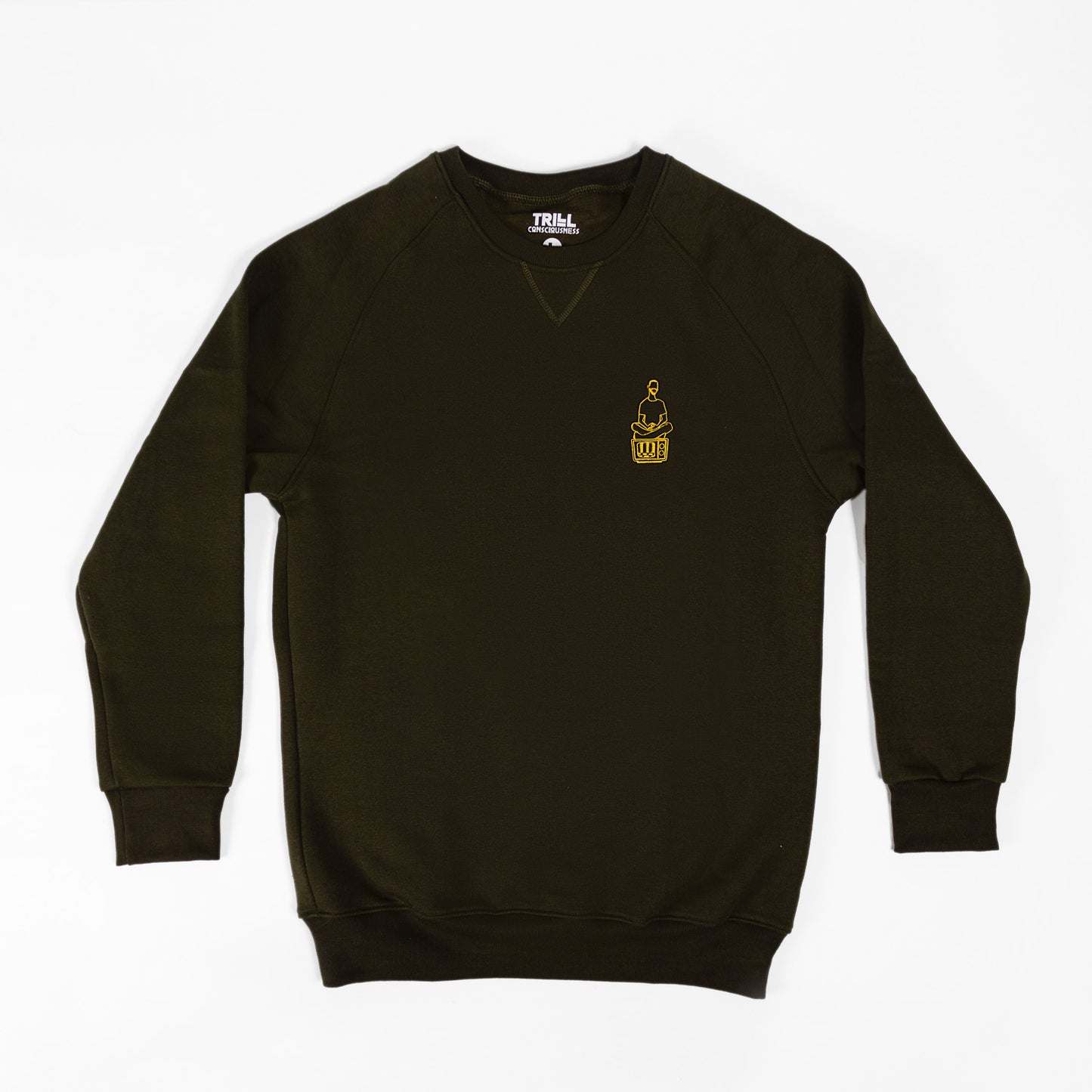 Embroidered Crewneck Sweater