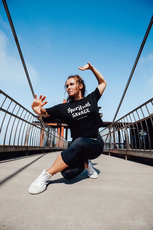 Spiritual Savage Boxy Crop T